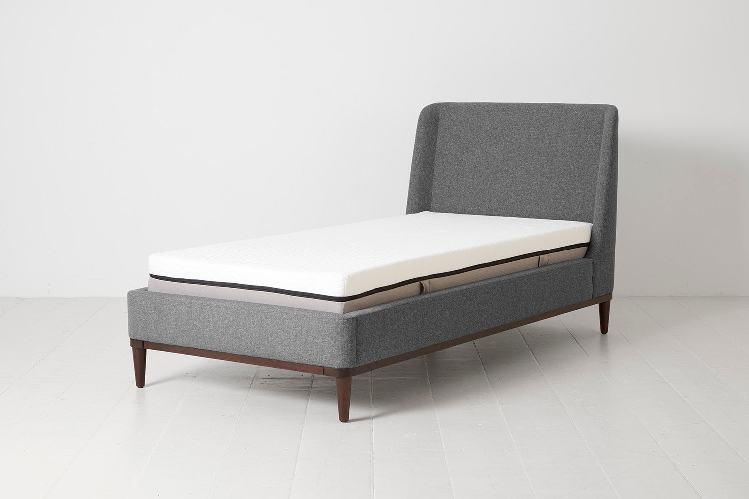 Swyft 02 Single Size Swyft Frame in Linen Stone