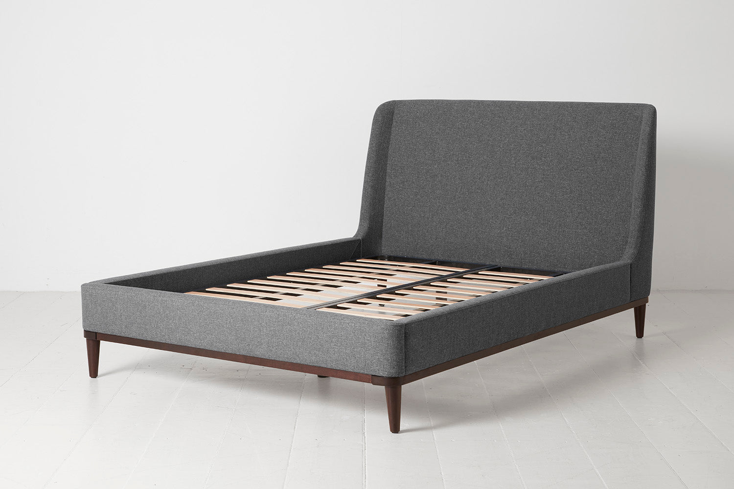 Swyft 02 Double Bed Frame in Linen Stone