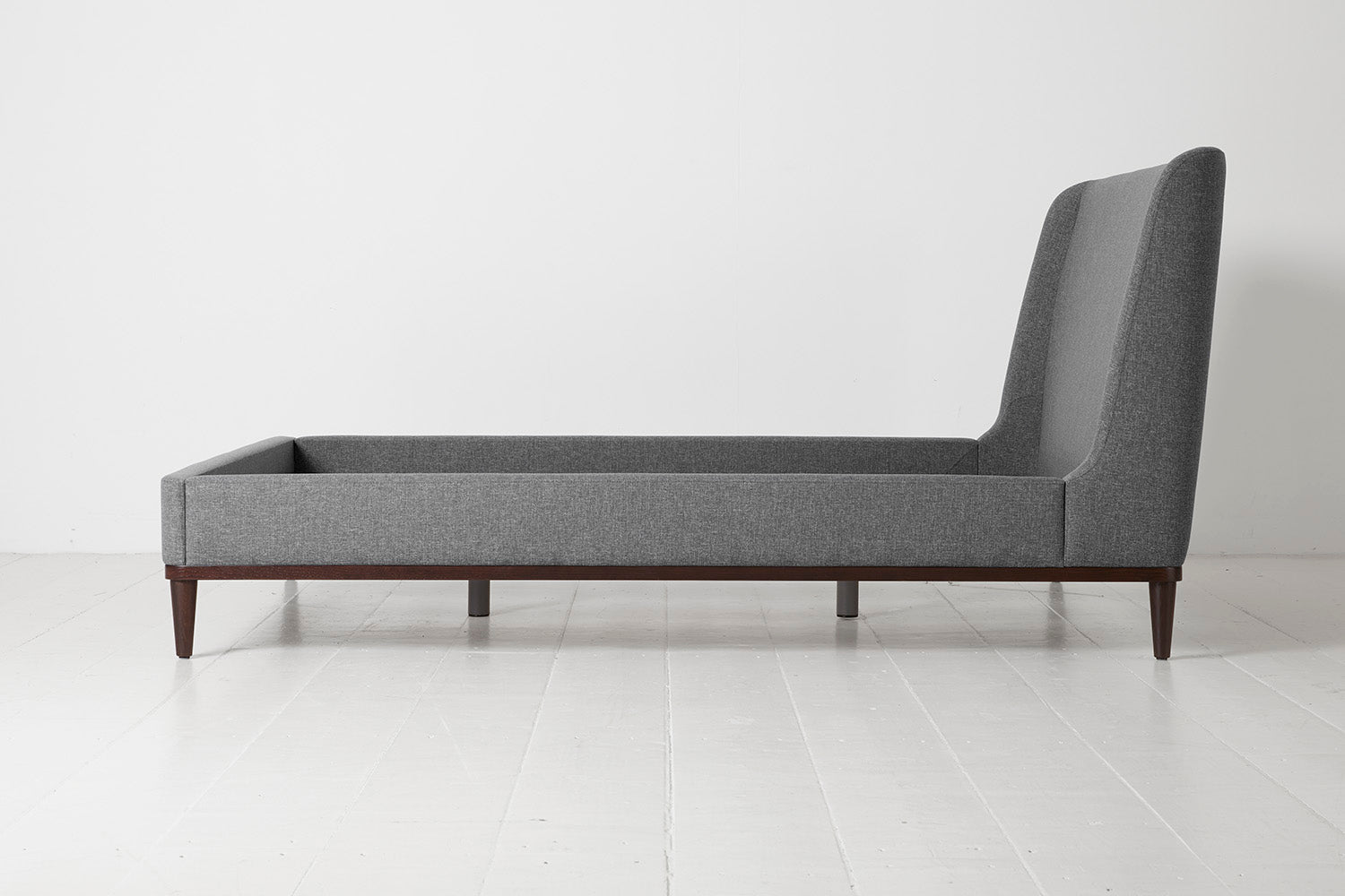 Swyft 02 Double Bed Frame in Linen Stone