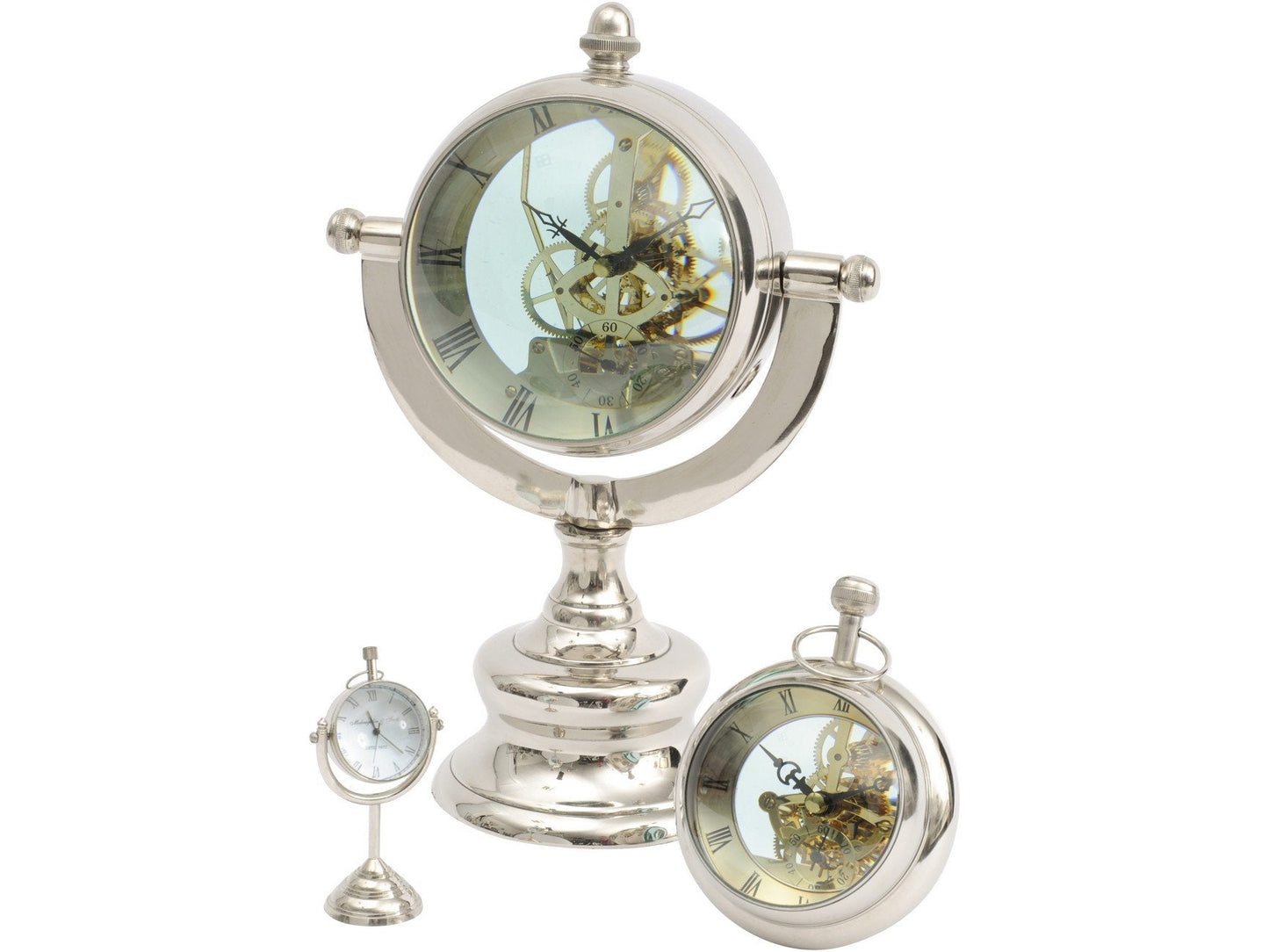 Libra Large Paperweight Clock-Libra-Olivia's