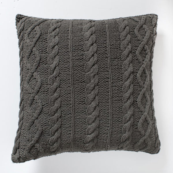 Gallery Interiors Walton Cable Knit Cushion