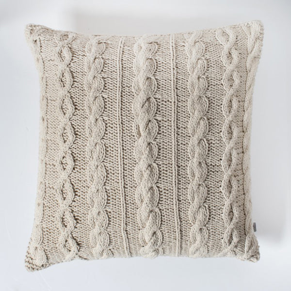 Gallery Interiors Walton Cable Knit Cushion