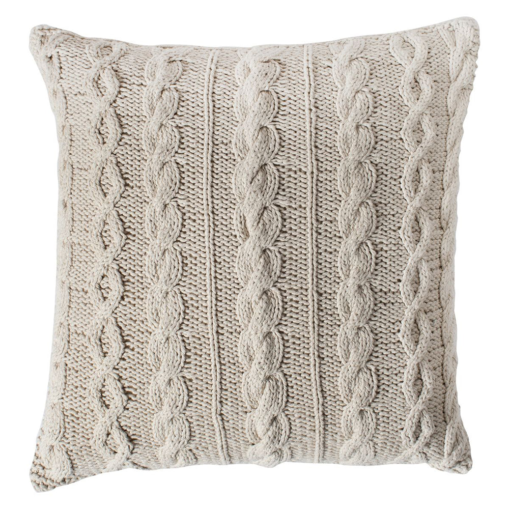 Gallery Interiors Walton Cable Knit Cushion