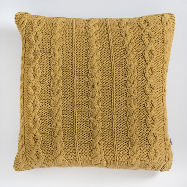 Gallery Interiors Walton Cable Knit Cushion