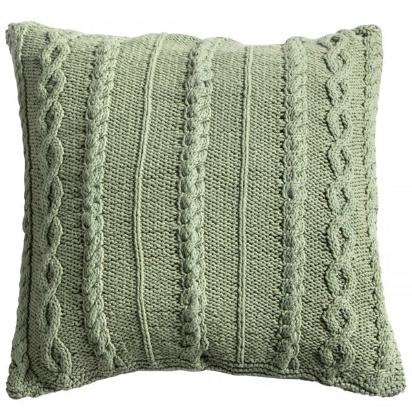 Gallery Interiors Walton Cable Knit Cushion