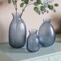 Gallery Interiors Hamilton Vase Blue