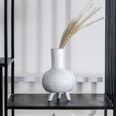 Gallery Interiors Cassandra Vase White