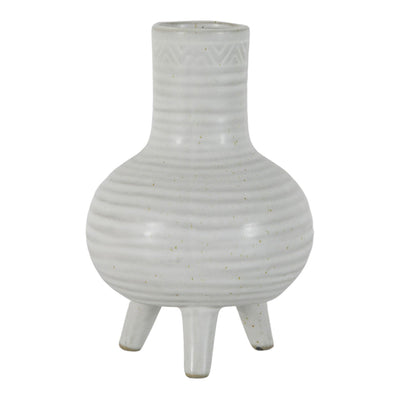 Gallery Interiors Cassandra Vase White