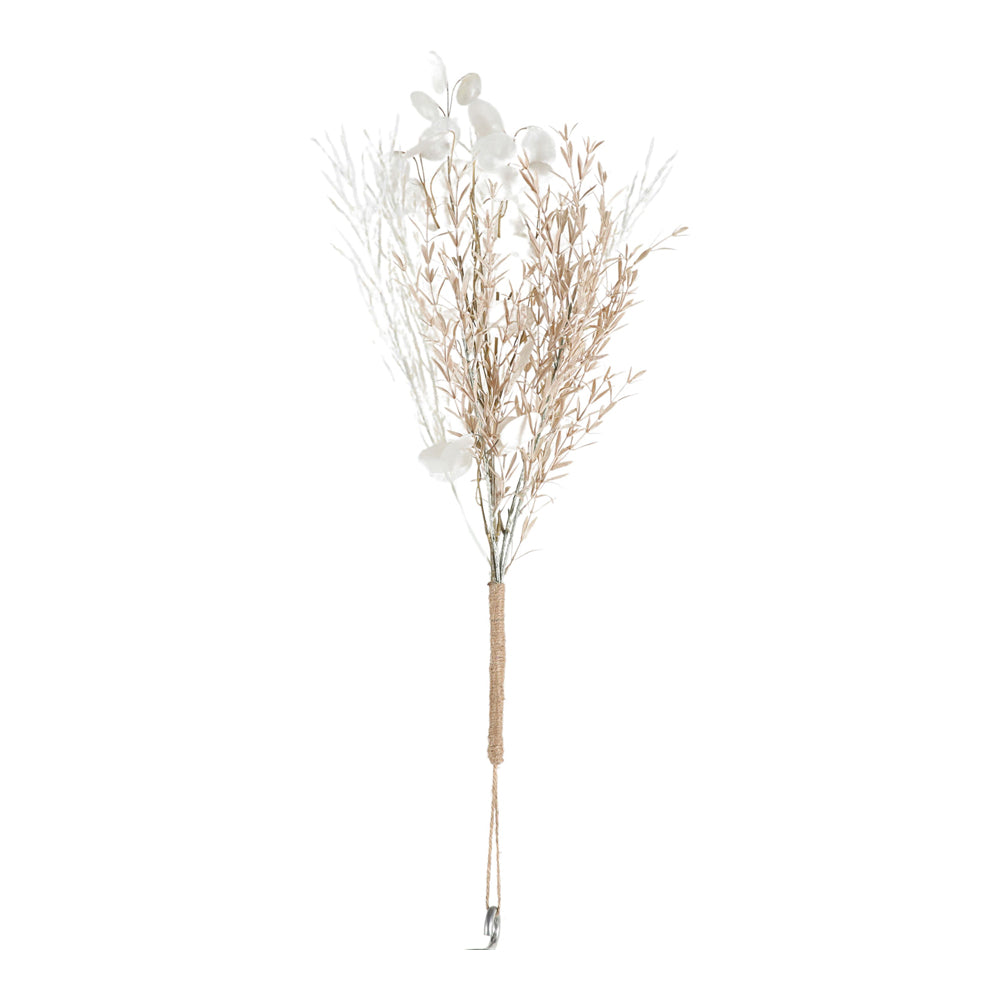 Gallery Interiors Rinat Silver Dollar Bouquet Faux Plant Ivory