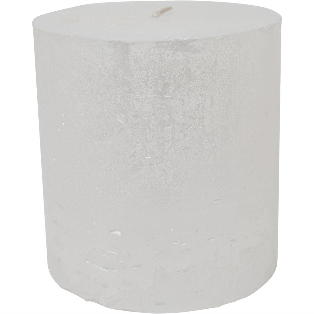 Libra Midnight Mayfair Collection - Rustica Pillar Candle Pearl