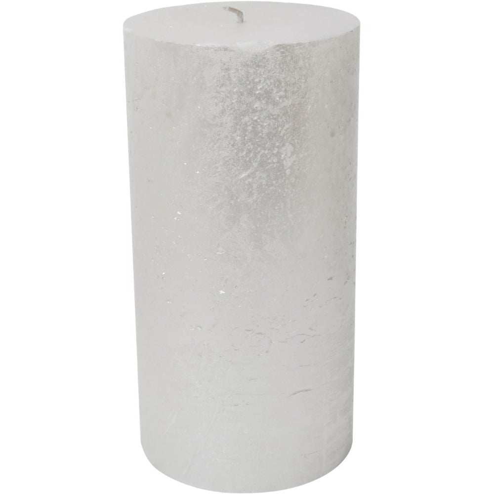 Libra Midnight Mayfair Collection - Rustica Pillar Candle Pearl