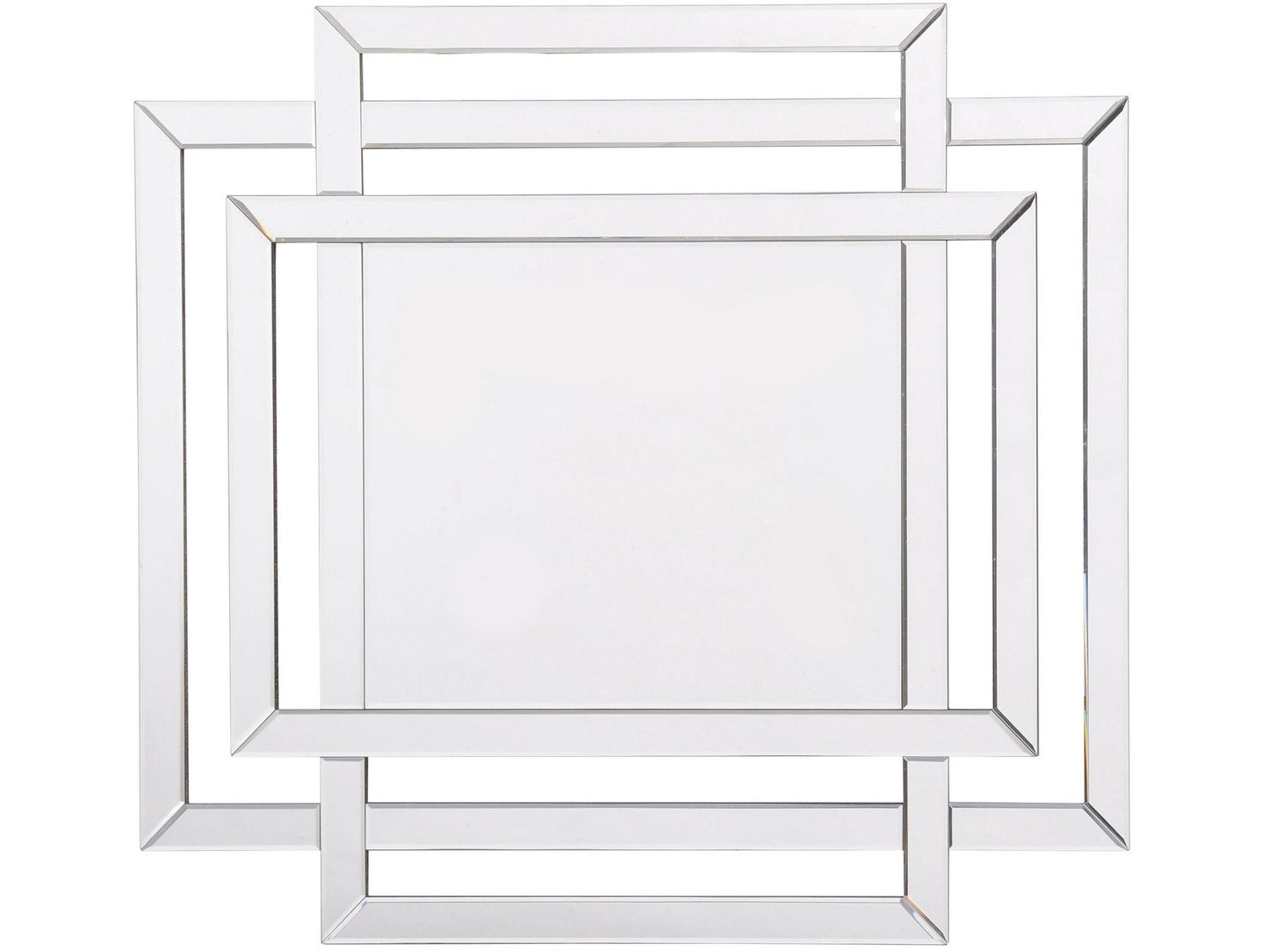 Libra Farley Tri Rectangle Frame Mirror-Libra-Olivia's