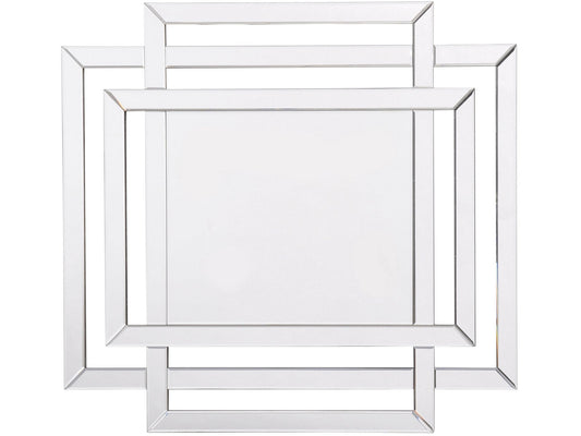 Libra Farley Tri Rectangle Frame Mirror-Libra-Olivia's