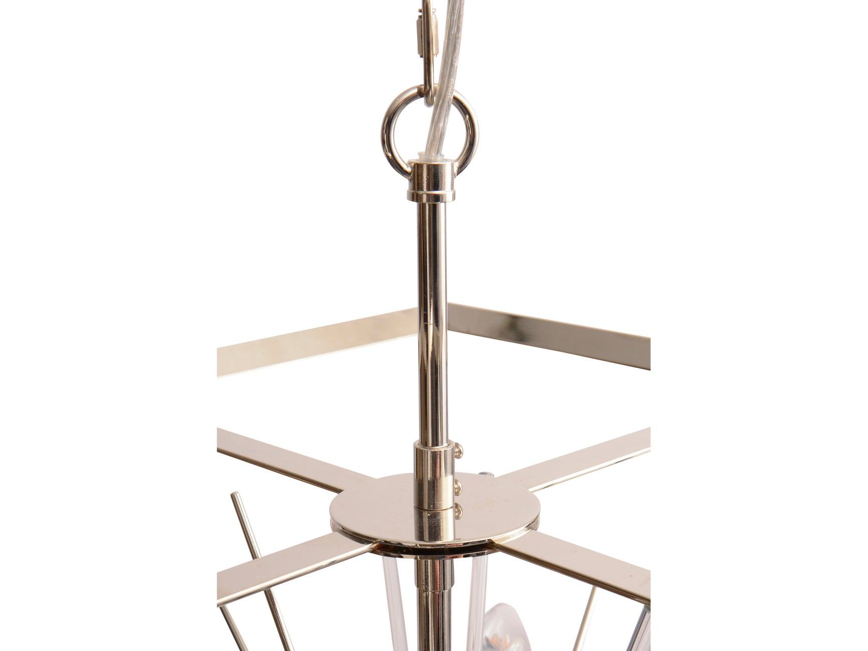 Libra Small Silver Starburst Chandelier E14 40W 6-Libra-Olivia's