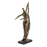 Libra Calm Neutral Collection - Celebrating Bronze Resin Standing Couple