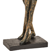 Libra Calm Neutral Collection - Celebrating Bronze Resin Standing Couple