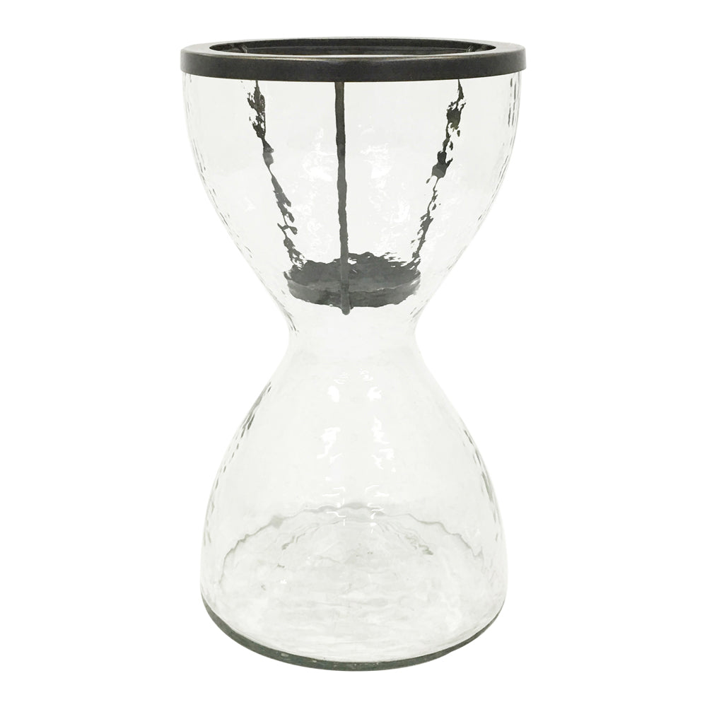 Libra Urban Botanic Collection - Nautica Hourglass Hurricane Vase