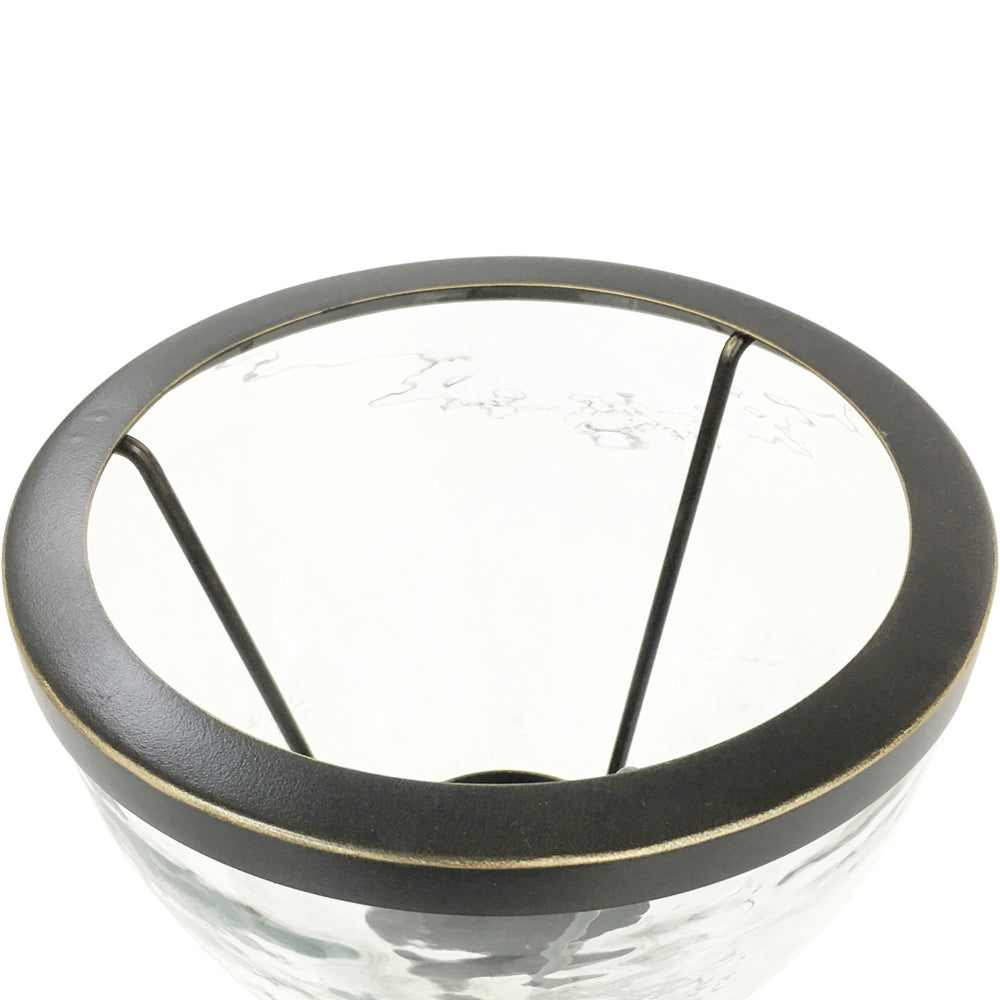 Libra Urban Botanic Collection - Nautica Hourglass Hurricane Vase