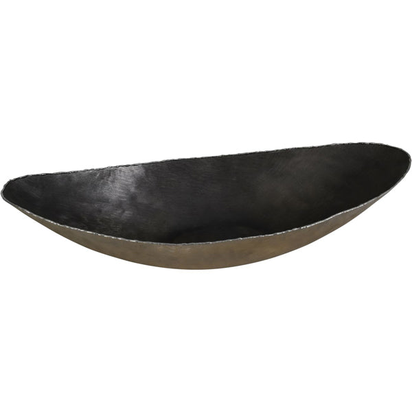 Libra Luxurious Glamour Collection - Molten Metal Ellipse Bowl