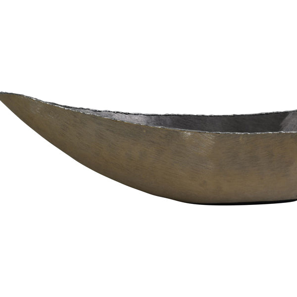 Libra Luxurious Glamour Collection - Molten Metal Ellipse Bowl