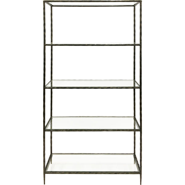 Libra Calm Neutral Collection - Patterdale Glass Shelves Shelving Dark Bronze