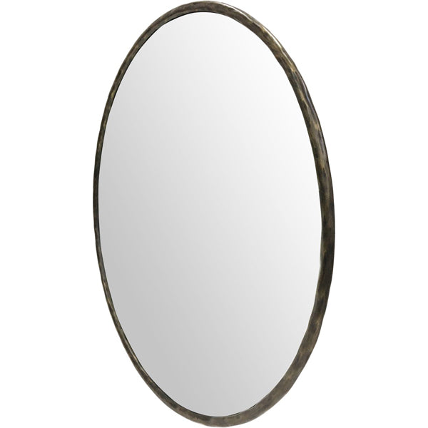 Libra Calm Neutral Collection - Patterdale Wall Mirror Dark Bronze Finish