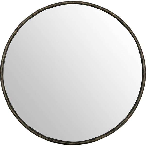 Libra Calm Neutral Collection - Patterdale Wall Mirror Dark Bronze Finish