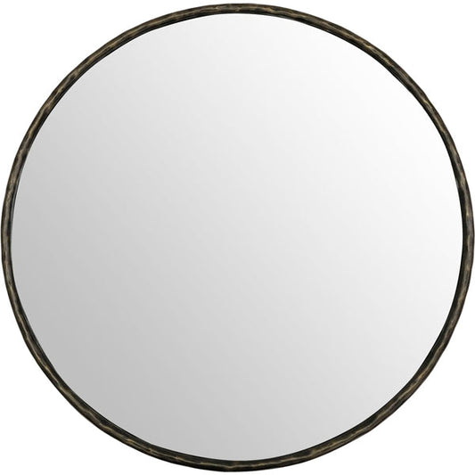 Libra Calm Neutral Collection - Patterdale Wall Mirror Dark Bronze Finish