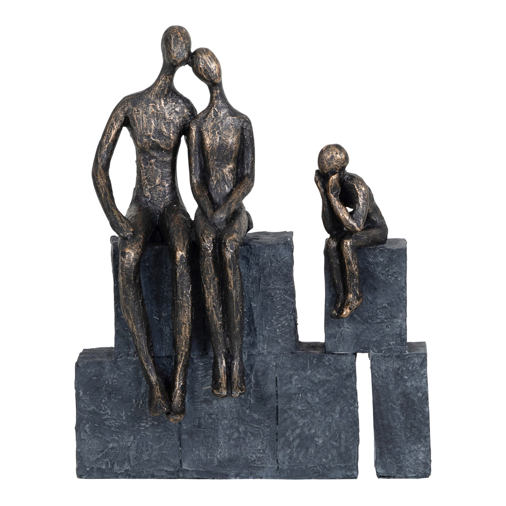 Libra Calm Neutral Collection - Bronze Blocks Family Of Three