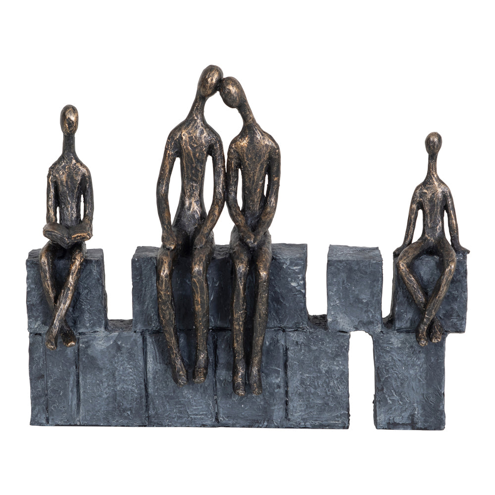 Libra Calm Neutral Collection - Bronze Blocks Family Of Four