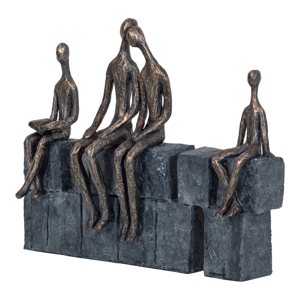 Libra Calm Neutral Collection - Bronze Blocks Family Of Four