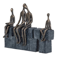 Libra Calm Neutral Collection - Bronze Blocks Family Of Four