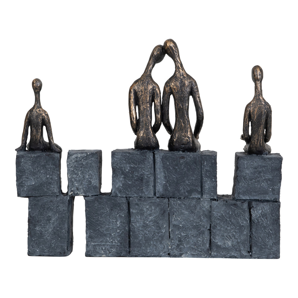 Libra Calm Neutral Collection - Bronze Blocks Family Of Four