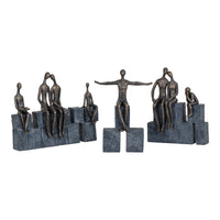 Libra Calm Neutral Collection - Bronze Blocks Family Of Four
