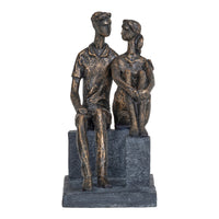 Libra Calm Neutral Collection - Bronze Blocks Couple