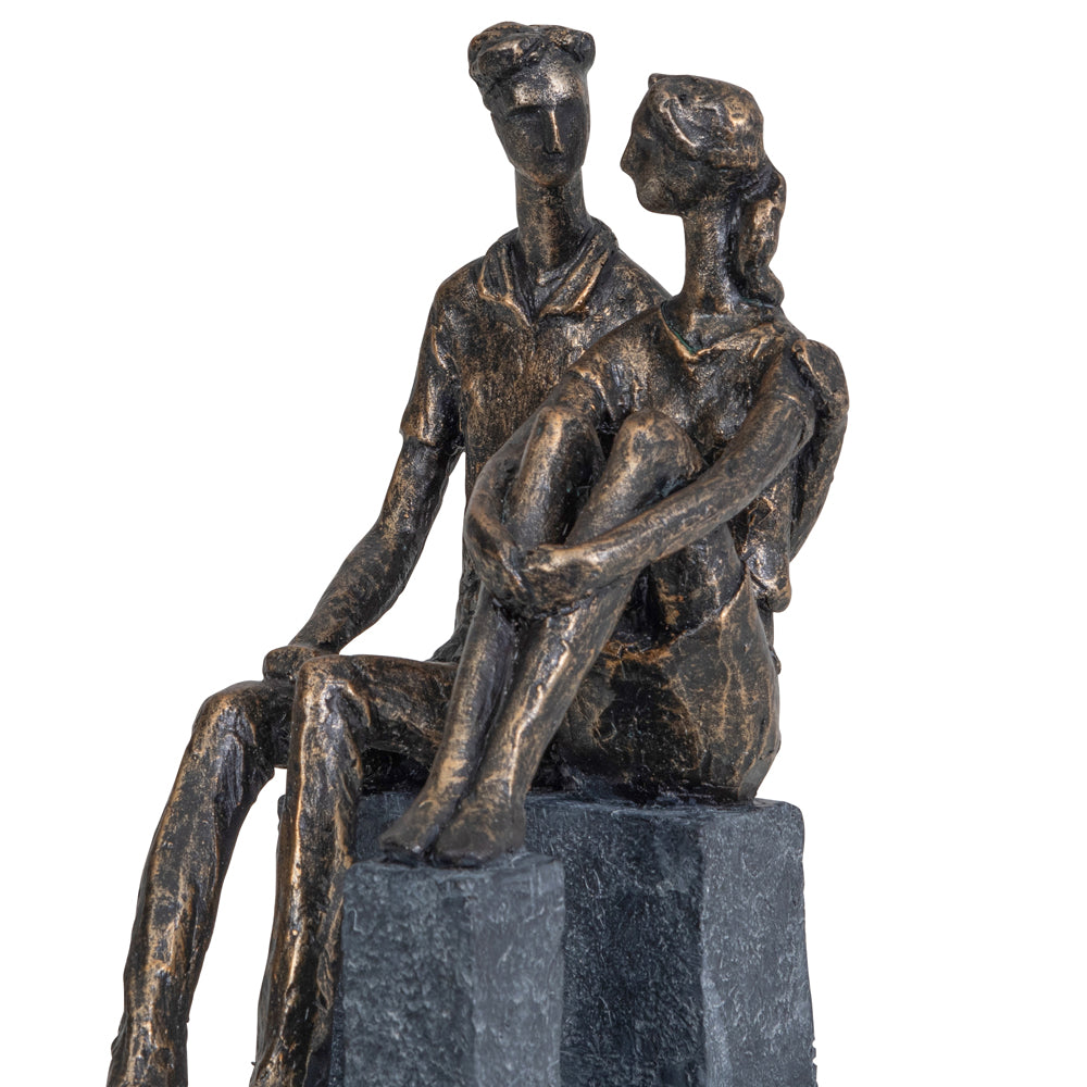 Libra Calm Neutral Collection - Bronze Blocks Couple
