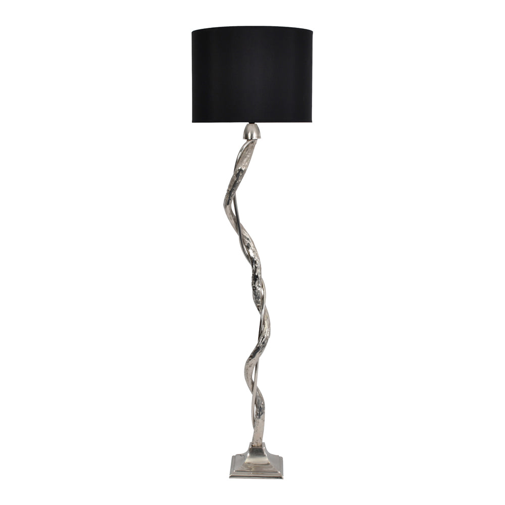 Libra Midnight Mayfair Collection - Iconic Twisted Willow Floor Lamp (Base Only)