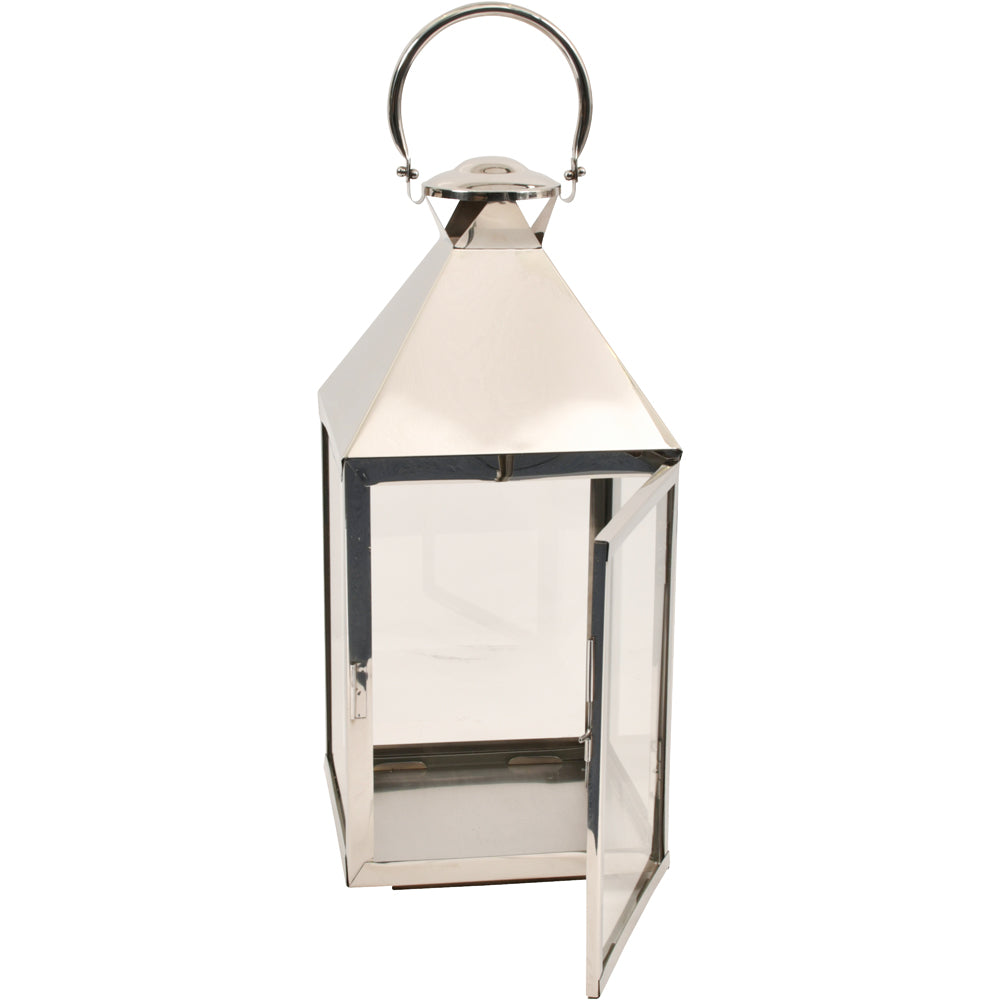 Libra Midnight Mayfair Collection - Iconic Brompton Square Lantern Polished Nickel