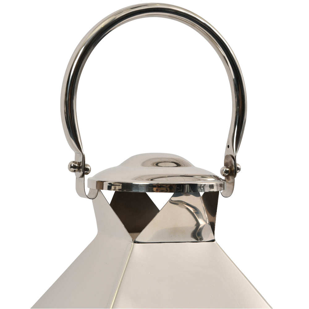 Libra Midnight Mayfair Collection - Iconic Brompton Square Lantern Polished Nickel