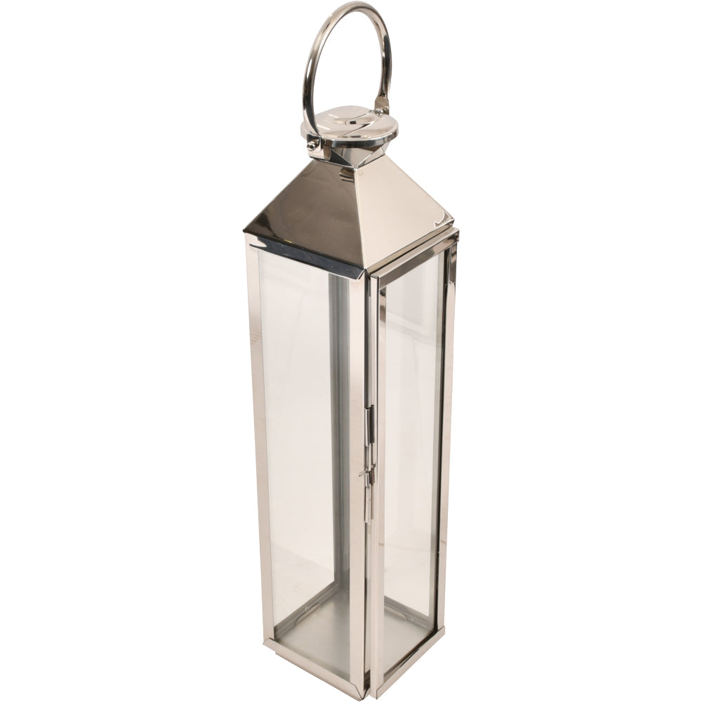 Libra Midnight Mayfair Collection - Iconic Brompton Tall Lantern Polished Nickel