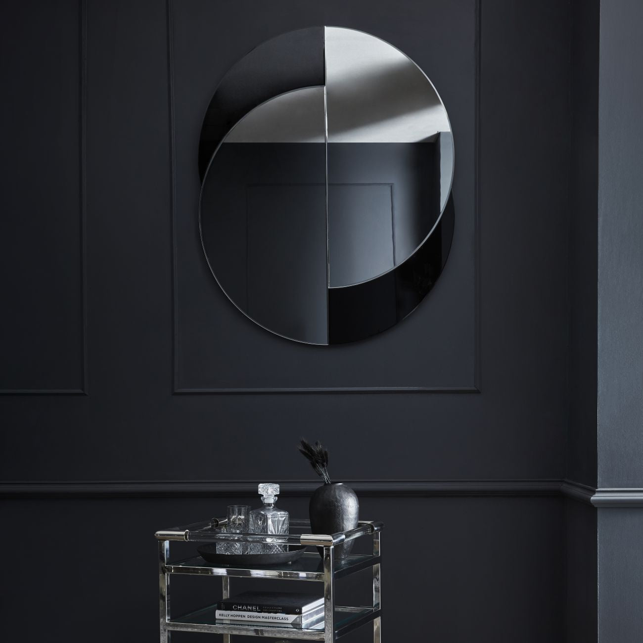 Libra Midnight Mayfair Collection - Eclipse Wall Mirror Clear