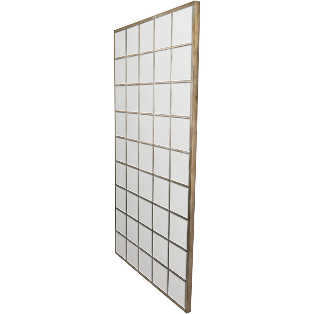 Libra Calm Neutral Collection - Blakely Floor Standing Leaning Mirror Gold 100 x 180cm