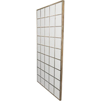 Libra Calm Neutral Collection - Blakely Floor Standing Leaning Mirror Gold 100 x 180cm