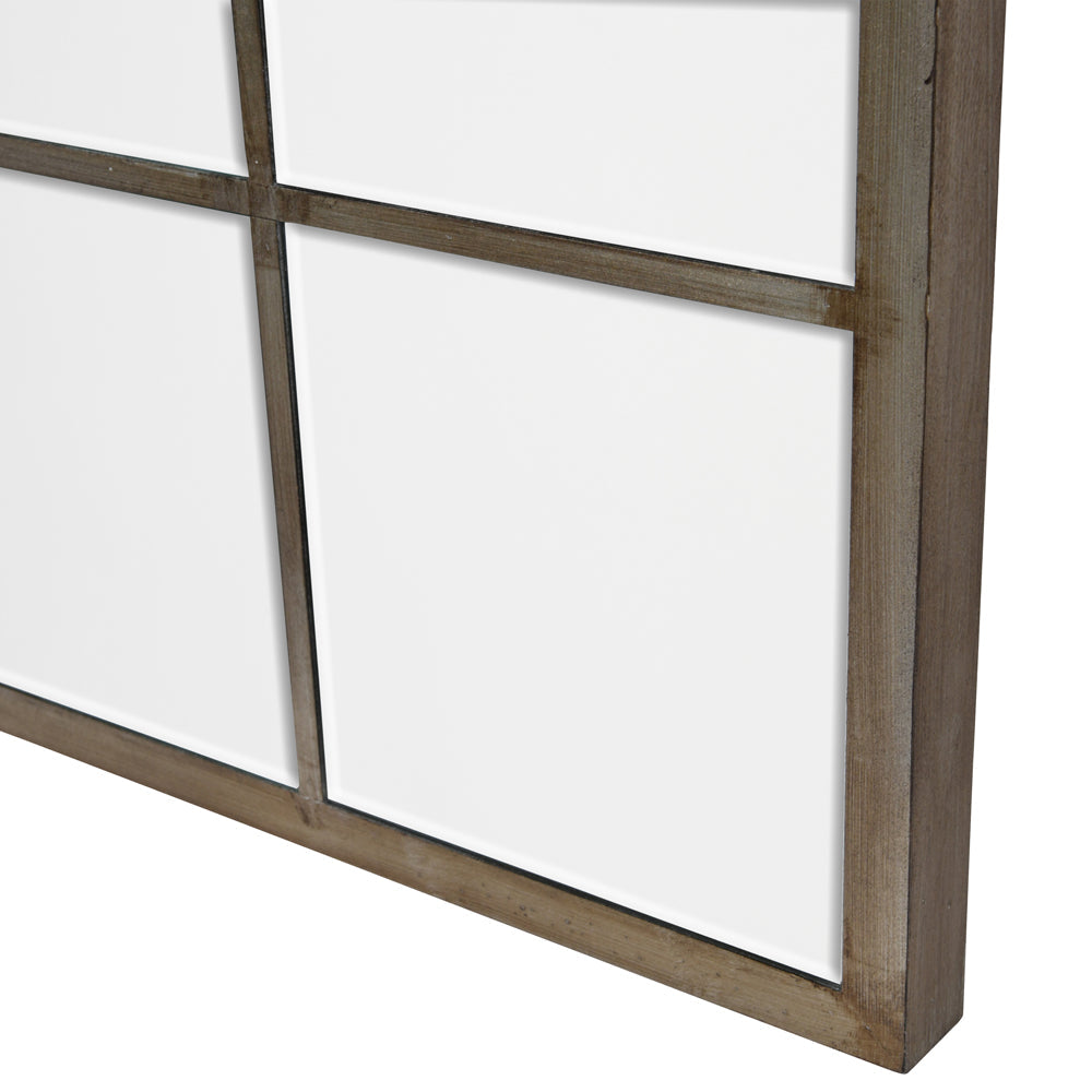 Libra Calm Neutral Collection - Blakely Floor Standing Leaning Mirror Gold 100 x 180cm