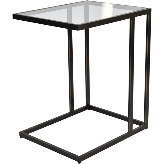 Libra Calm Neutral Collection - Deveraux Side Table Bronze