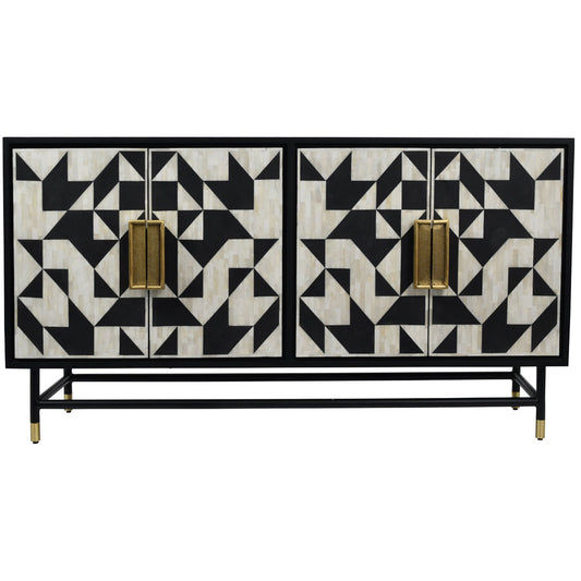 Libra Calm Neutral Collection - Wolseley Buffet Cabinet in Black