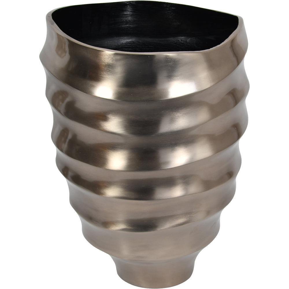 Libra Calm Neutral Collection - Contour Vase Bronze