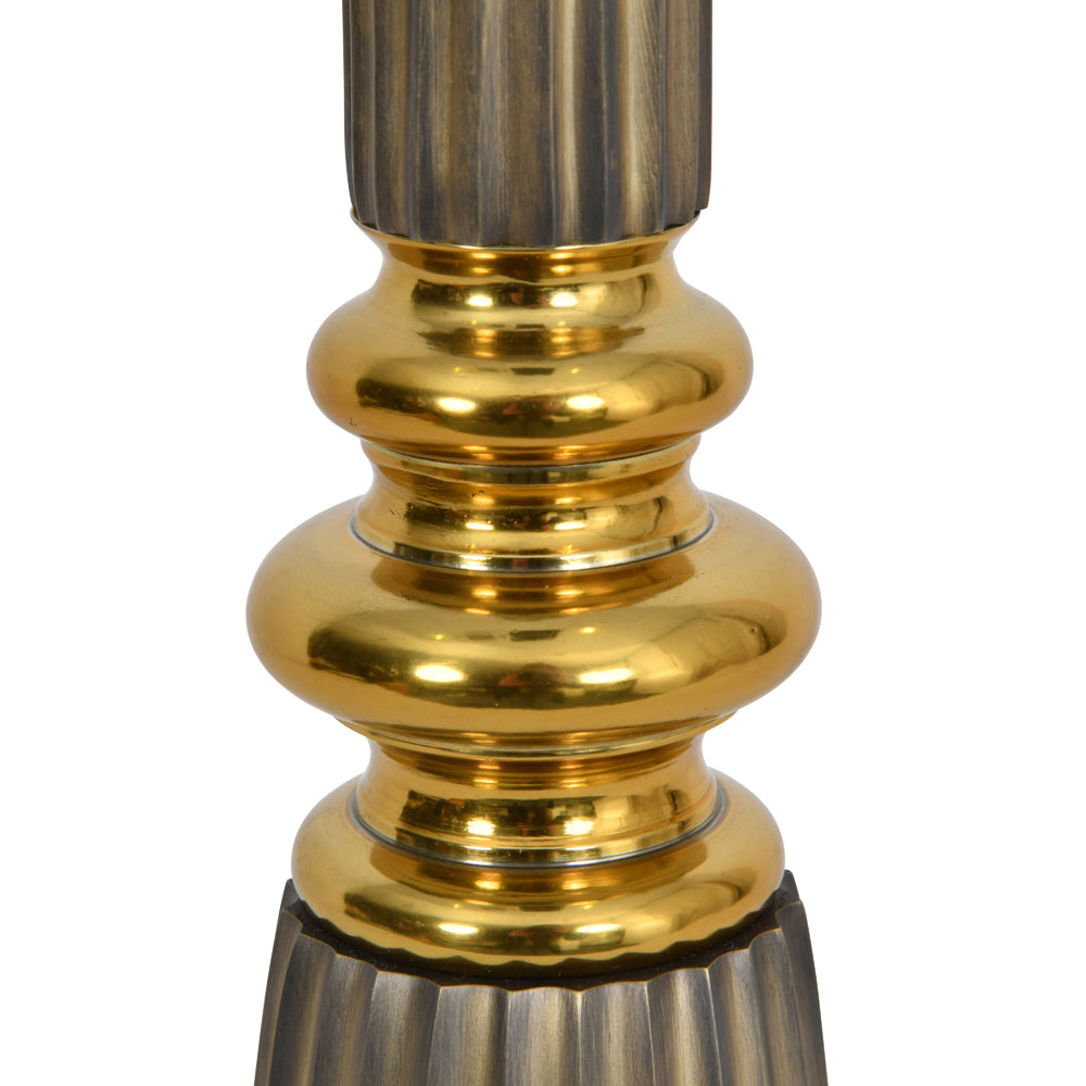 Libra Luxurious Glamour Collection - Solid Brass Candle Holder Brass