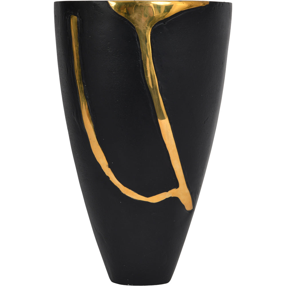 Libra Luxurious Glamour Collection - Arizona Vase Black