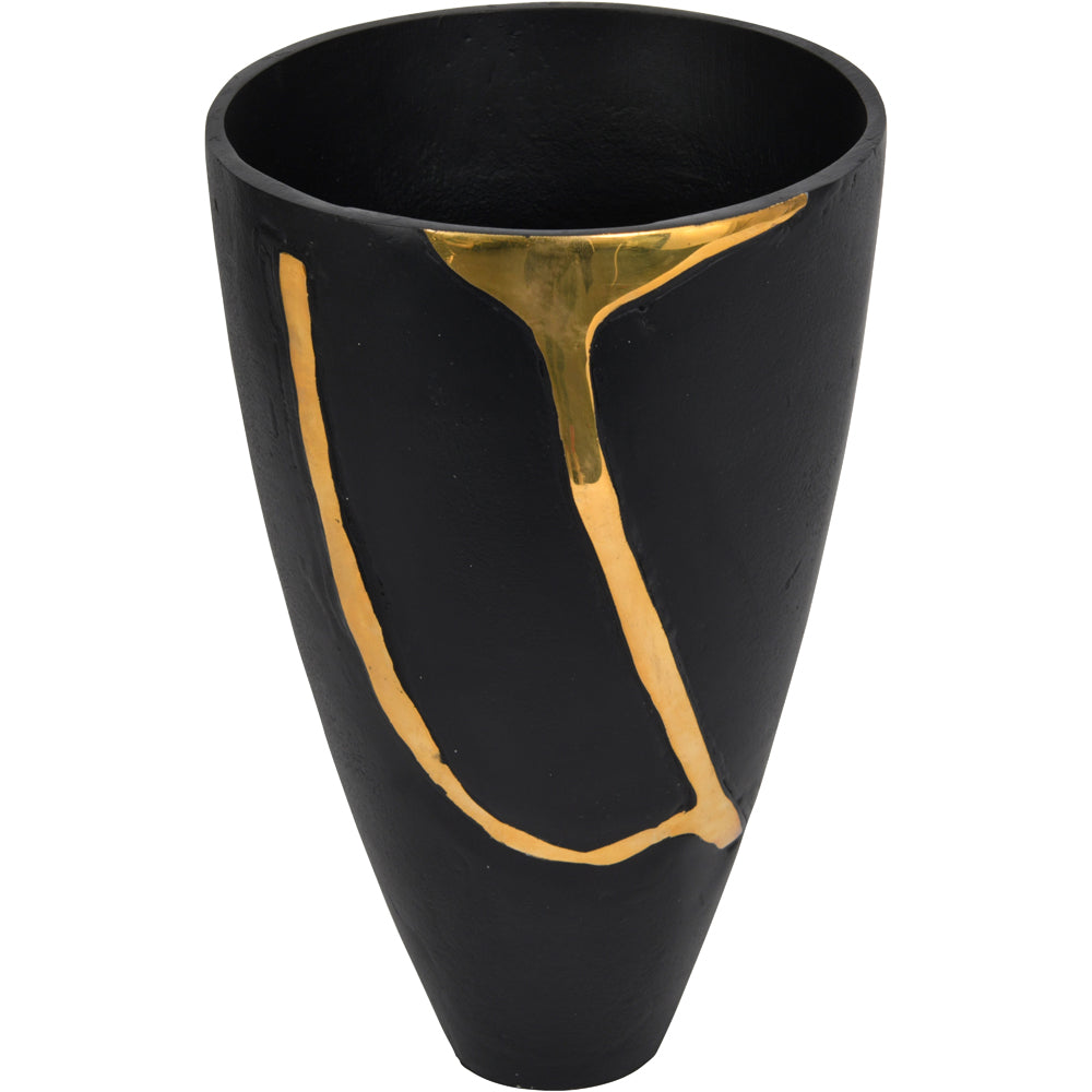 Libra Luxurious Glamour Collection - Arizona Vase Black